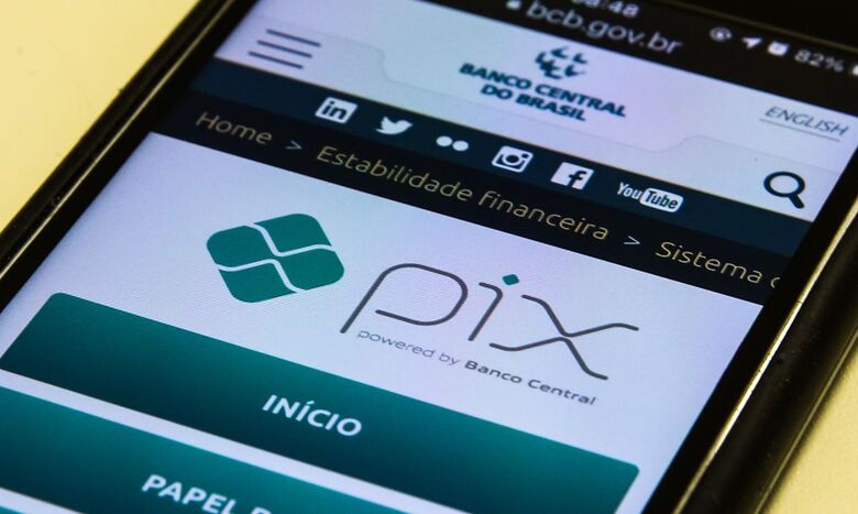Correntistas podem gerenciar limites do Pix no aplicativo do banco - Crédito: Marcello Casal Jr./Agência Brasil