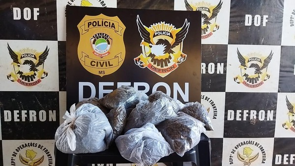 A droga foi encontrada na Aldeia Bororó - Crédito: Dourados Agora