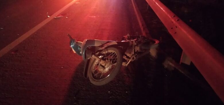 Motociclista morre em acidente na BR-163 em Dourados - Crédito: Cido Costa
