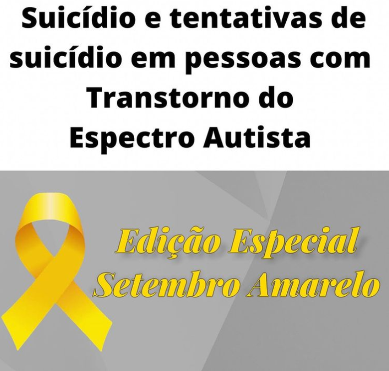 Suicídio e tentativa de suicídio em pessoas com transtorno do espectro autista - 