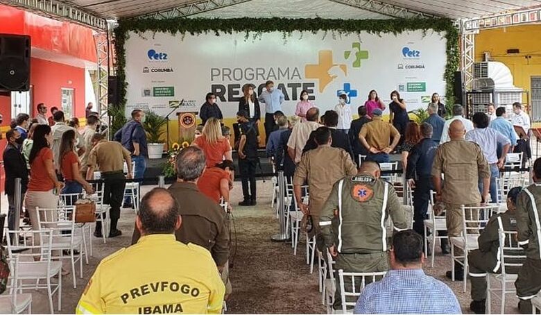 MS lança no Pantanal primeiro hospital veterinário de campanha do país - Crédito: Governo de MS/Divulgação