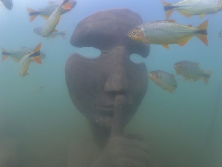 Bonito inaugura primeiro museu subaquático de água doce do mundo - Crédito: Museu Subaquático de Bonito/Divulgação