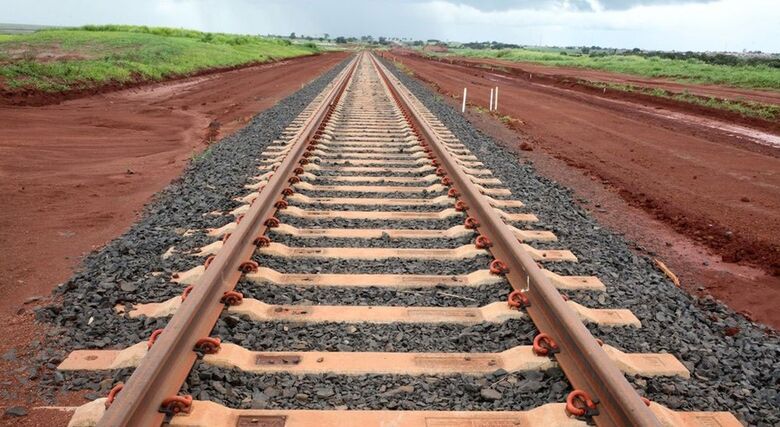 Trecho da ferrovia que liga Maracaju a Dourados deve ser concluído em 1 ano - Crédito: Divulgação