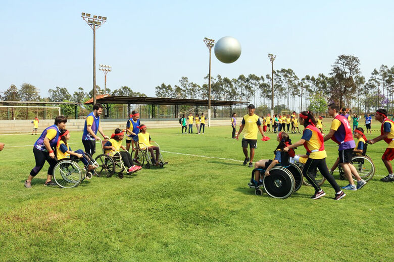 Dourados já foi por duas vezes sede do Festival Nacional Paralímpico, reunindo atletas de várias cidades do País - Crédito: Divulgação/Arquivo