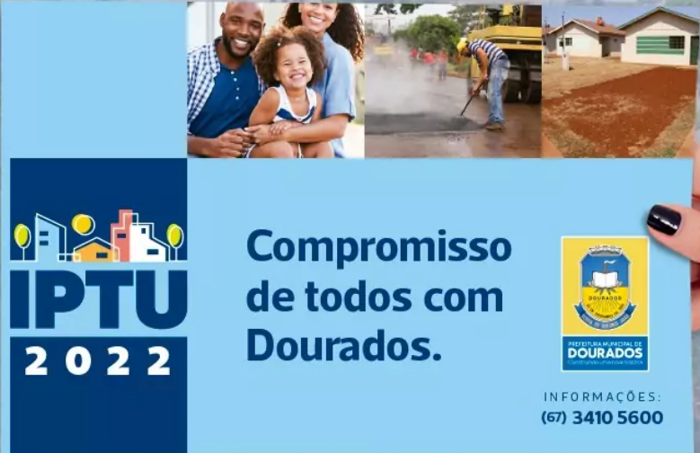 Prefeitura dá início a entrega dos carnês do IPTU 2022 - Crédito: Divulgação