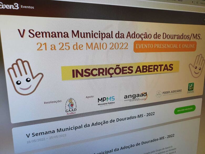 Dourados promove V Semana Municipal da Adoção - Crédito: Divulgação