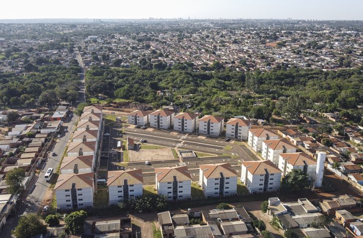 Cada apartamento possui 47,01 metros quadrados, composto por dois quartos, sala, banheiro e cozinha integrada com área de serviço - Crédito: Edemir Rodrigues
