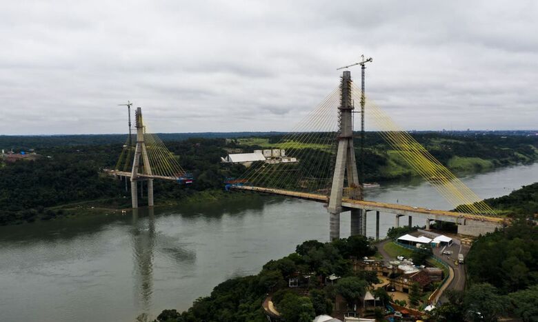 Segunda ponte entre Brasil e Paraguai tem 84% da obra concluída - 
