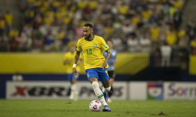 Neymar, um dos destaques da Seleção Brasileira - Crédito: Lucas Figueiredo/CBF