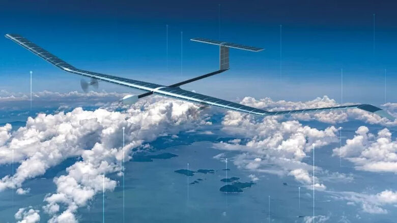 Aeronave movida a energia solar passa 26 dias no ar e bate recorde de voo não tripulado mais longo
 - Crédito: Airbus