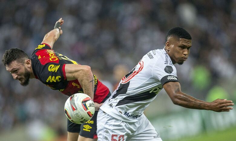 Lance da partida entre Vasco da Gama e Sport Recife - Crédito: Daniel Ramalho/Vascco