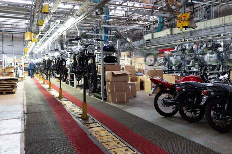 Produção de motocicletas tem melhor acumulado para julho desde 2015
 - Crédito: Banco de Imagens