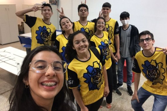 A equipe TechVikings, da Escola Sesi de Naviraí, será a representante de Mato Grosso do Sul - Crédito: Divulgação