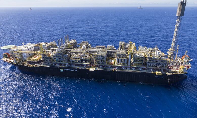 Produção mensal de petróleo no campo de Búzios bate recorde
 - Crédito:  Andre Ribeiro/Agência Petrobras