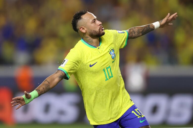 Neymar bate recorde em show da Seleção no Mangueirão - Crédito:  Vitor Silva/CBF