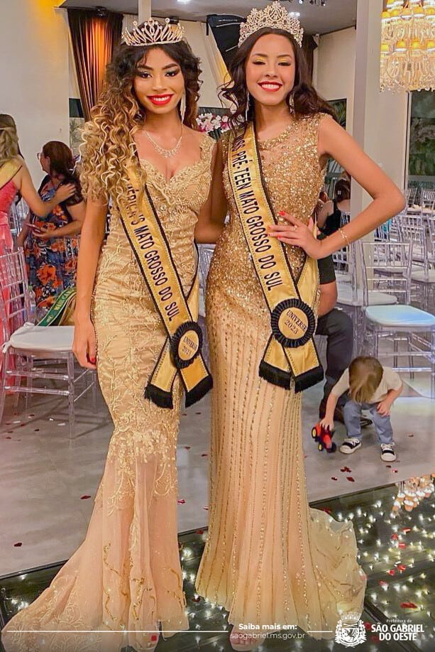 Representantes de São Gabriel do Oeste são coroadas no Miss Mato Grosso do Sul Universe 2023 - 