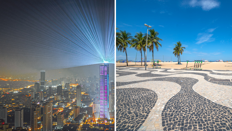 São Paulo e Rio de Janeiro estão entre destinos mais buscados para viagens de fim de ano - Crédito: Divulgação