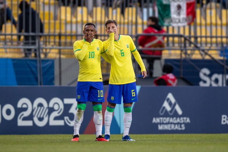 Brasil e Chile disputam a final a medalha de ouro no futebol - O Progresso,  futebol agora brasil 