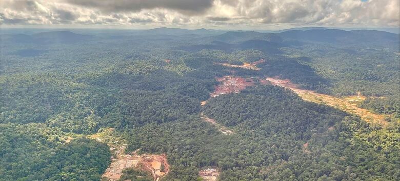  Suriname é o país mais florestado do mundo, mas suas florestas tropicais intocadas estão sendo ameaçadas, entre outros fatores, pela mineração de ouro, bauxita e caulim - Crédito: UN News/Laura Quiñones