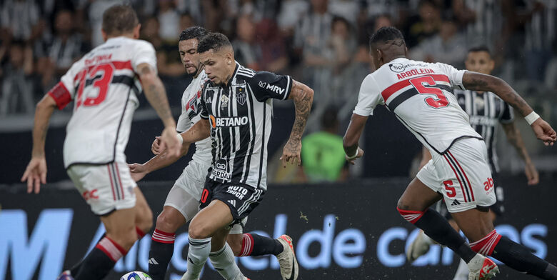 São Paulo é derrotado pelo Atlético-MG por 2 0 1 - Crédito: Pedro Souza/Atlético Mineiro
