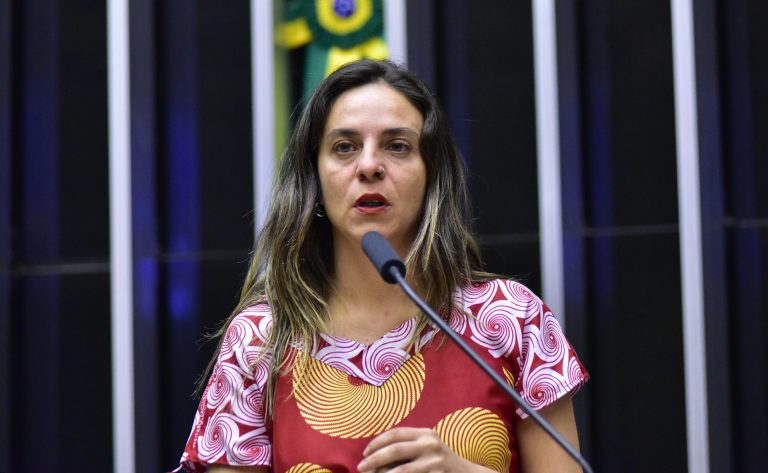 Fernanda Melchionna: regra atual agride duplamente as vítimas de assédio    - Crédito: Zeca Ribeiro/Câmara dos Deputados 