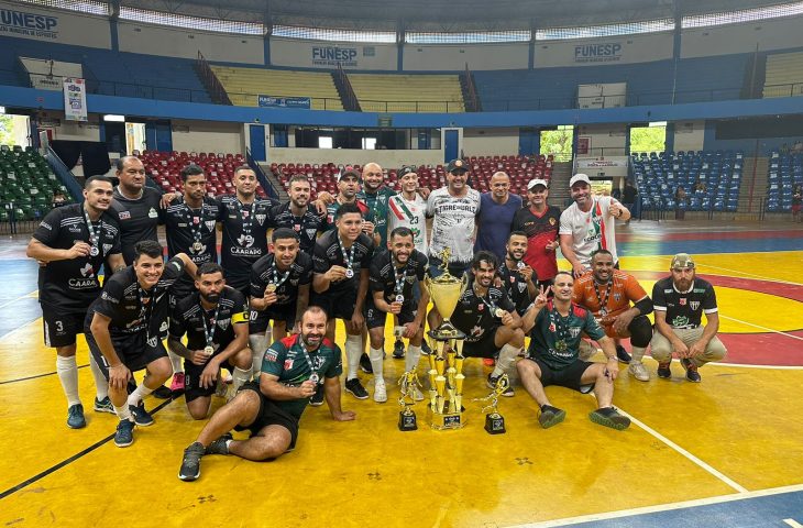 Operário de Caarapó ganha de 4 a 1 do Corumbaense na final do Estadual de Futsal - Crédito: Divulgação