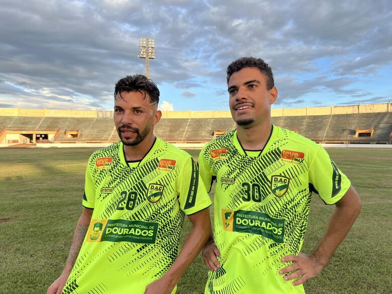 Pedro Livinho e Flaviano que fizeram os gols da vitória do DAC por 2x1 diante do Náutico (CG) - Crédito: Divulgação