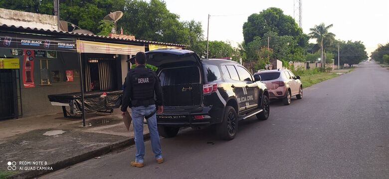 Polícia Civil cumpre mandado de prisão preventiva e de busca e apreensão - Crédito: Divulgação/Polícia Civil