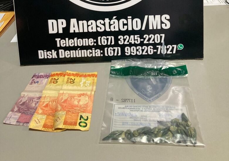 Polícia Civil prende indivíduo por tráfico de drogas - Crédito: Divulgação/Polícia Civil