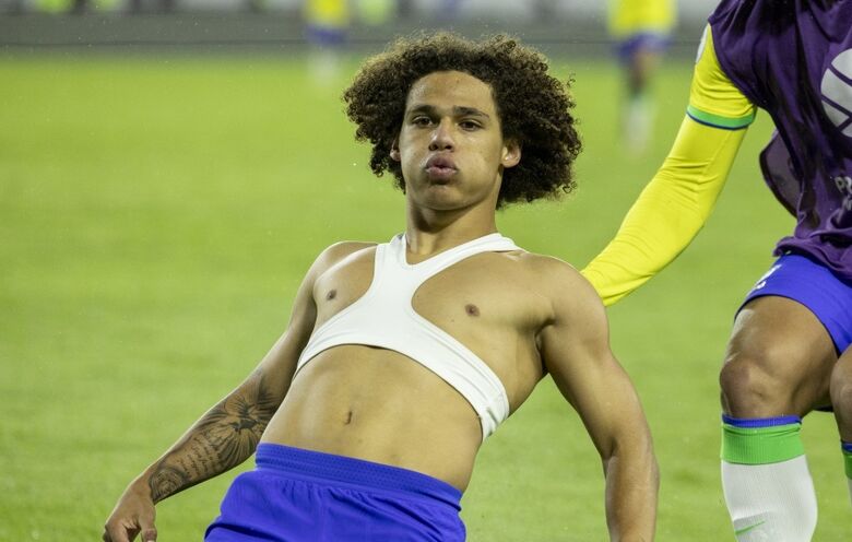 Biro marcou o gol da vitória da Seleção Brasileira - Crédito: Joilson Marconne/CBF