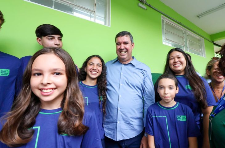 Com foco na educação moderna e de qualidade, Governo entrega reforma de escola em Ribas do Rio Pardo - Crédito: Álvaro Rezende