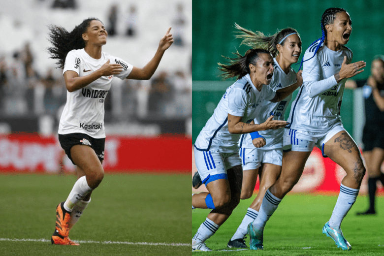 Corinthians e Cruzeiro decidem a Supercopa Feminina 2024 - Crédito: Rodrigo Gazzanel/Corinthians e Staff Images/Cruzeiro