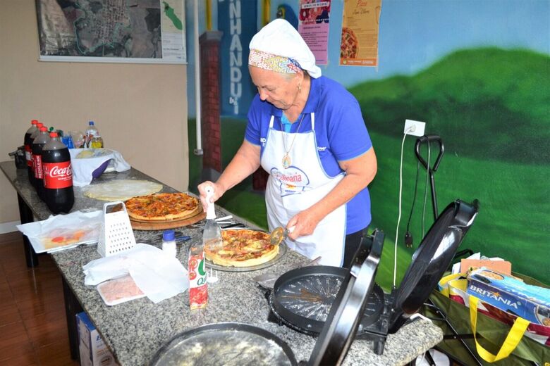Oficina de pizza busca levar renda aos empreendedores de Anhanduí - Crédito: Divulgação