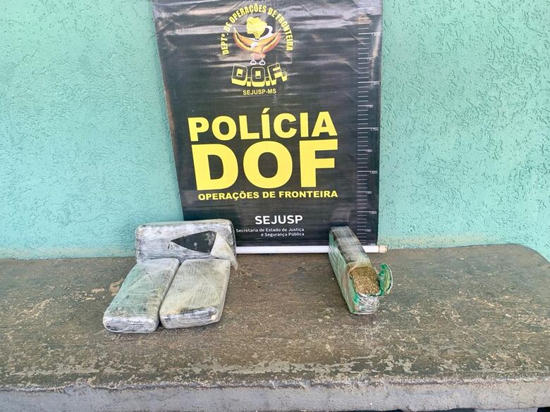 Homem que seguia com haxixe marroquino para Guarulhos é preso pelo DOF - Crédito: Divulgação/DOF