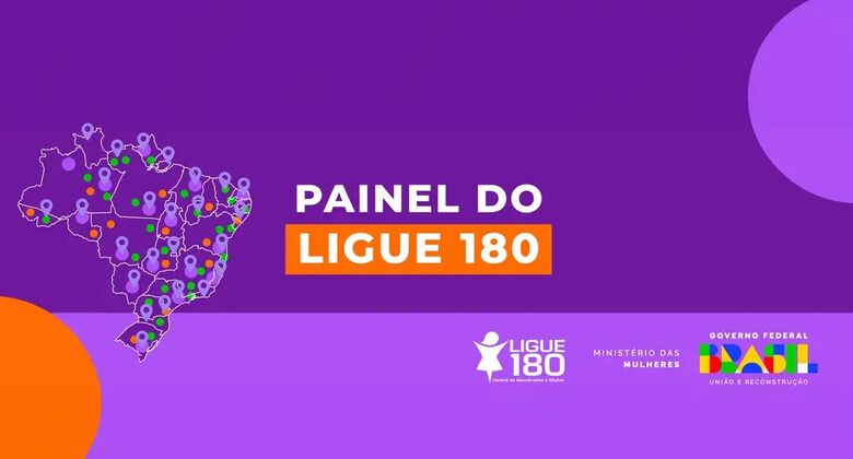Painel Ligue 180 divulga 2,5 mil serviços de atendimento à mulher - Crédito: Ministério das Mulheres/Divulgação