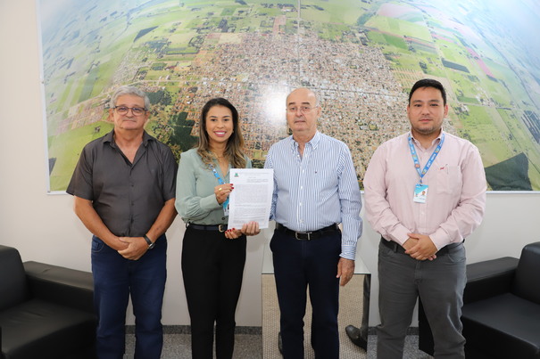 Prefeitura celebra contrato de R$ 2,5 milhões com a Caixa Econômica - Crédito: Divulgação