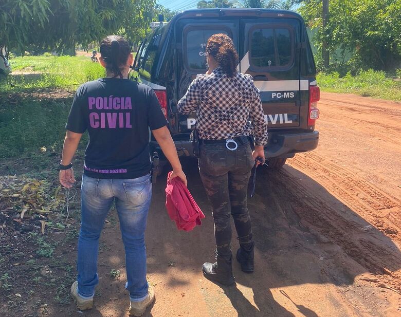 Polícia Civil efetua a prisão de foragido do Mato Grosso acusado de estupro de vulnerável - Crédito: Divulgação/Polícia Civil