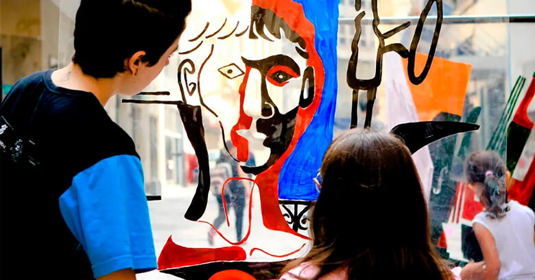 Atividade educativa da exposição Picasso e a Modernidade Espanhola, realizada no Centro Cultural Banco do Brasil São Paulo, em 2015, foi o ponto de partida para pesquisa de mestrado sobre a acessibilidade em mostras de arte - Crédito:  Acervo da pesquisadora
