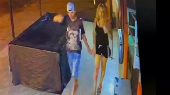 Suspeito e vítima deixam bar onde recém se conheceram; mulher foi encontrada morta no meio da rua - Crédito: Divulgação
