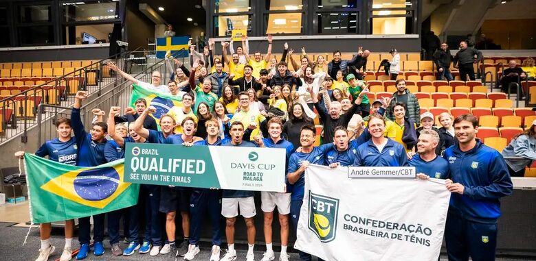 Copa Davis: Brasil derrota Suécia e retorna à elite do tênis mundial - Crédito: André Gemmer/CBT