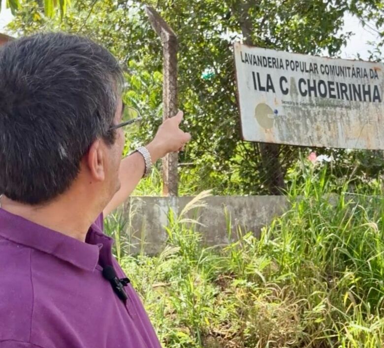 Juscelino solicita melhorias na Lavanderia Popular da Vila Cachoeirinha - 