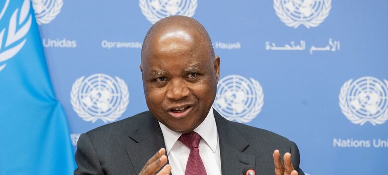 Representante permanente de Moçambique junto à ONU, embaixador Pedro Comissário - Crédito: ONU/Eskinder Debebe 