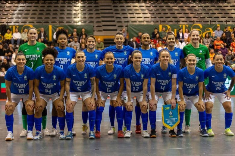 Seleção Feminina estreia com vitória sobre a Espanha no Torneio de Fafe, em Portugal - Crédito: Divulgação/FPF