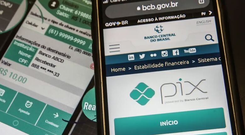 Pix bate recorde e aproxima-se de 180 milhões de transações em um dia - Crédito: Marcello Casal Jr/Agência Brasil - arquivo