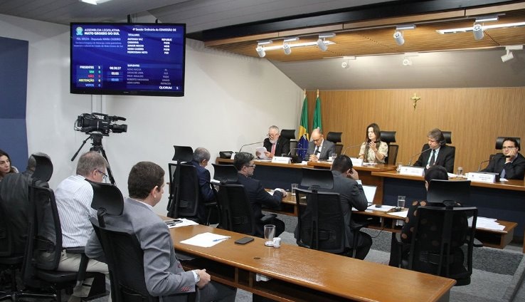 A CCJR é a comissão responsável pela avaliação da legalidade, constitucionalidade e juridicidade das matérias - Crédito: Wagner Guimarães/ALEMS