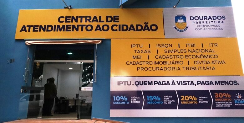 Prefeitura prorroga vencimento da terceira parcela do IPTU - Crédito: Assecom-Dourados