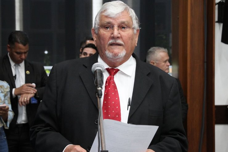 Deputado Zeca do PT representou a Casa de Leis em Brasília - Crédito: Wagner Guimarães/ALEMS