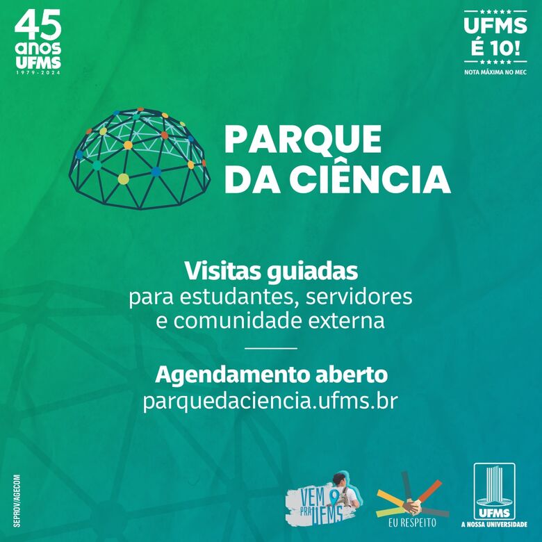 Parque da Ciência abre agendamento para visitas guiadas - Crédito: Divulgação