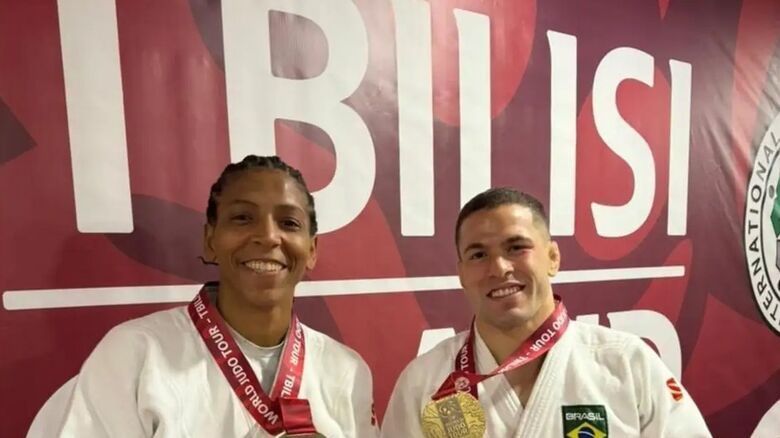 Rafaela Silva e Willian Lima abrem com bronze o GP de Judô na Geórgia
 - Crédito: Divulgação/CBJ