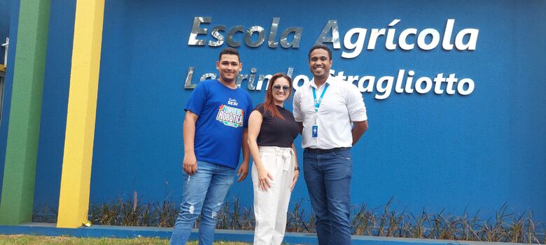 Sesi e prefeitura de Maracaju iniciam projeto de formação tecnológica para alunos da Escola Agrícola - Crédito: Divulgação